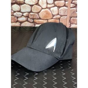 Star Trek Beyond Adjustable Men's Hat Strapback Ball Cap W/ Metal Pin
